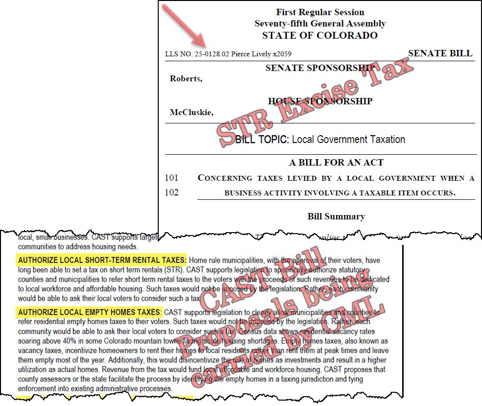 #coleg... in addition to HB25-1247, there are other bills expected against short-term rentals.
1. Local Government Taxation (Excise Tax Authority) –Bill is already drafted for this session.
2. Empty Home Tax – Current drafts include STRs.

#copolitics #STRTruth <a href="/jaredpolis/">Jared Polis</a>
