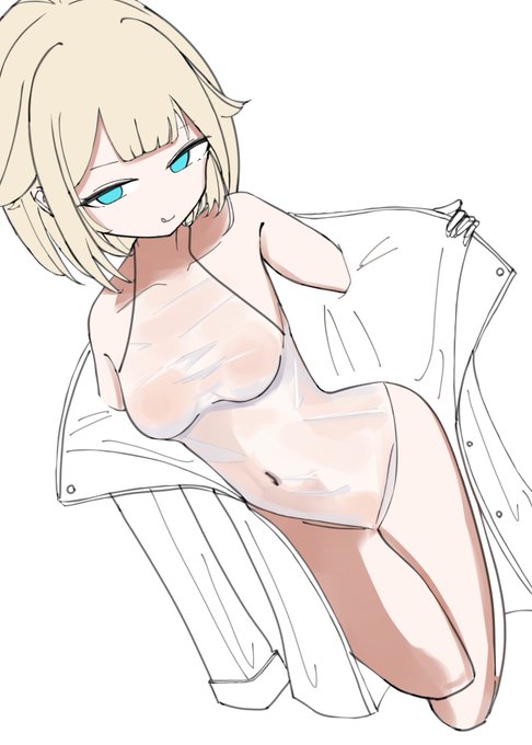 絆創膏警告食らったので魔改造水着で手を打ちます。絆創膏は別アカであげましょうかね。 