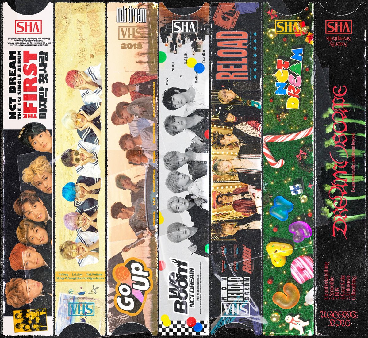 nct dream amazing discography.