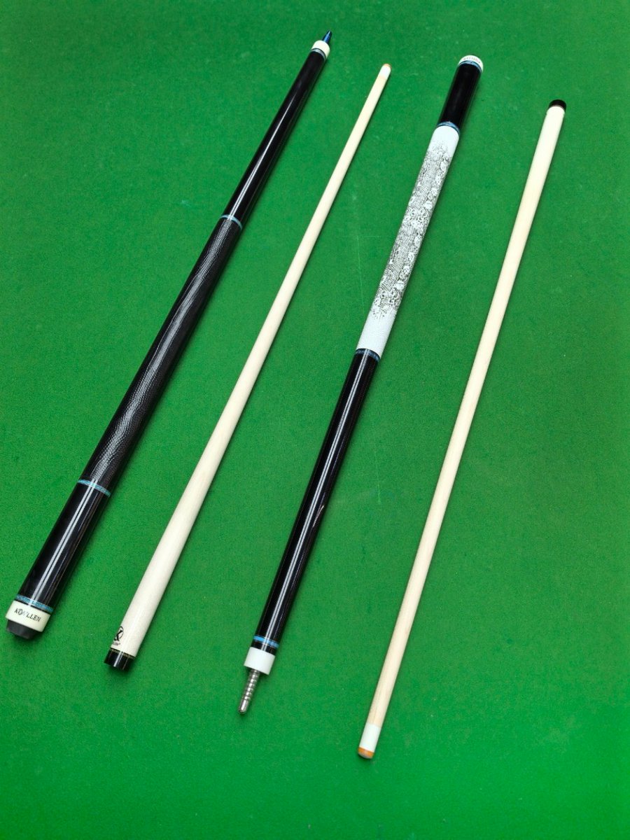 KonllenJ86968's tweet image. KONLLEN AK75-12F ビリヤードキューは、職人技と最高のパフォーマンスを完璧に表現しています。希少な黒檀のバットにはターコイズリングが手作業で象嵌されており、味わいがあります。トカゲの粒状の牛革グリップは繊細で、耐摩耗性があり、滑りにくいです。#konllen#プールキュー