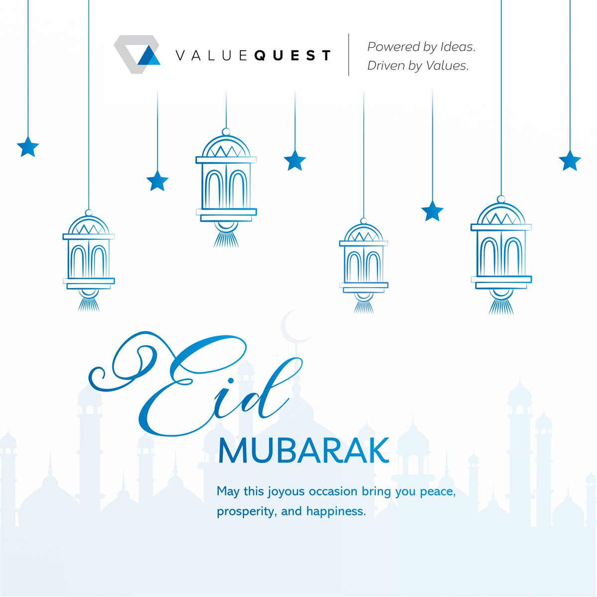 Celebrating the spirit of gratitude, joy and peace - Eid Mubarak to all!

#EidMubarak #ValueQuest #VQIndia