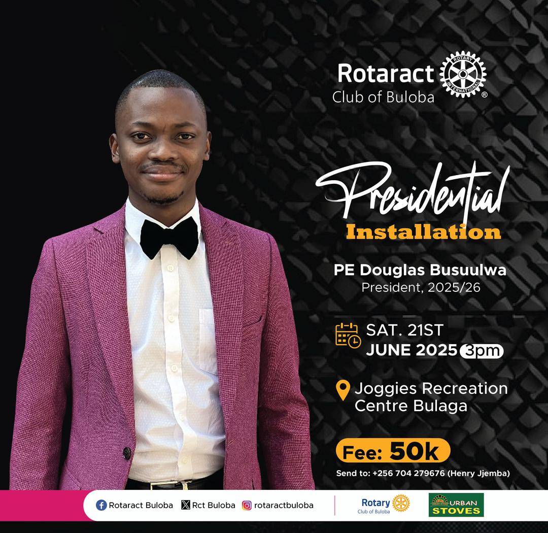 raaxwel's tweet image. Rotaract installations reloaded. Meet @douglas_busulwa the new president elect @RctBuloba 

#RotaractInstallations
#Rotary