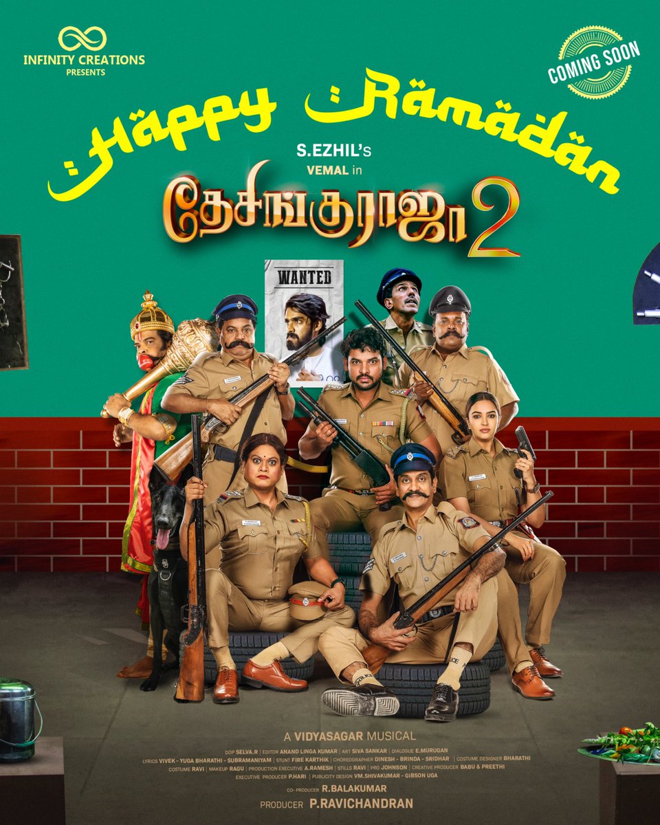 Actressbrana (@actressbrana) on Twitter photo Wishing everyone a joyous and blessed Ramadan from the team of DESINGURAJA 2
May this holy month bring peace, prosperity, and happiness to all π
A Super-Duper Summer Kondattam on the way !
@infinitycreationsfilms @infinity_ravichandran <a href="/Ezhil/">Ezhilarasan Ezhil</a> @vimalactoroffI Wishing everyone a joyous and blessed Ramadan from the team of DESINGURAJA 2
May this holy month bring peace, prosperity, and happiness to all π
A Super-Duper Summer Kondattam on the way !
@infinitycreationsfilms @infinity_ravichandran <a href="/Ezhil/">Ezhilarasan Ezhil</a> @vimalactoroffI