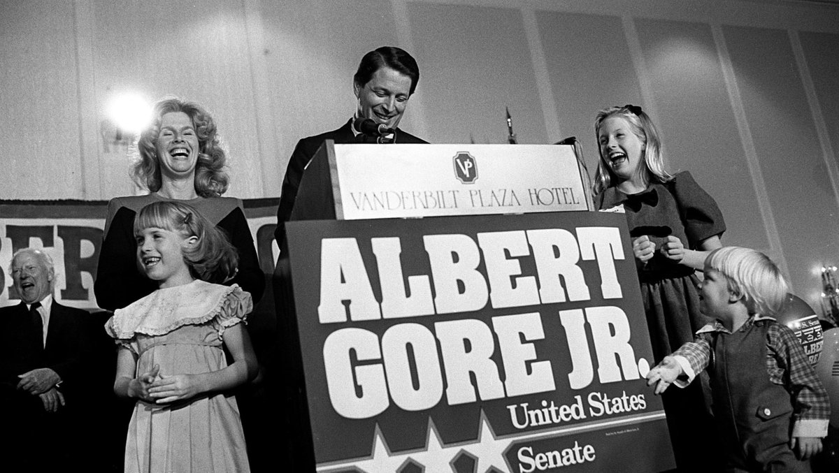 PresArchive's tweet photo. Happy birthday to former Senator and former Vice President Al Gore. https://t.co/ZBVxbKfGFa