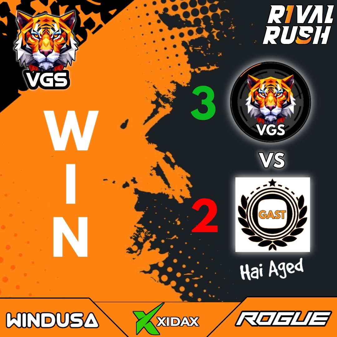 Starke Ergebnisse von unseren Teams am Sonntag! 🔥
Nitronyx legt bei ihrem Debüt einen soliden 3:0 Win hin während Hit n Run mit dem Reverse Sweep noch alles drehte! 🐯
🔸️
NEXT DESTINY LEAGUE
🆚️ Red Lions 
🎯 3:0 Win
RIVAL RUSH
🆚️ Hai Aged
🎯 3:2 Win
🔸️
#vgs #vgsesports