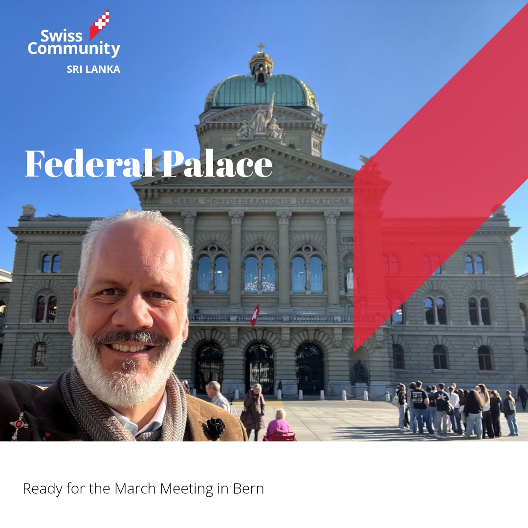 2 days of intensive meetings ahead, always good to be back!
#Bundeshaus #ASO #SriLanka #Workshop