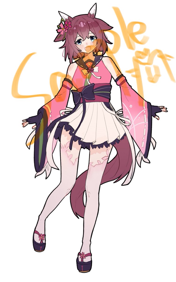 commission #サクラチヨノオー