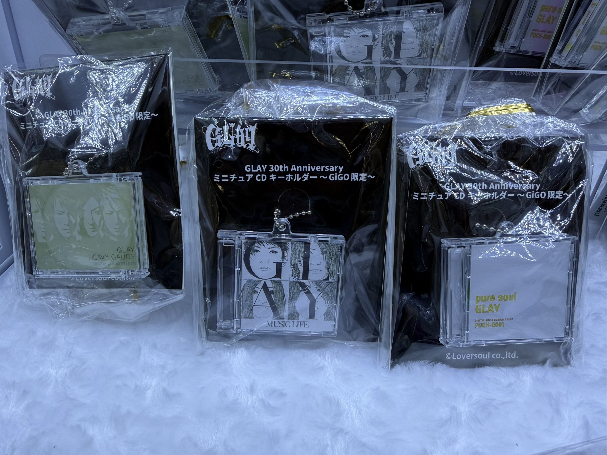 GLAY GiGO MUSIC BOX マルチクリアホルダー　ズラーペン　セット GLAY GiGO MUSIC BOX マルチクリアホルダーズラーペンセット