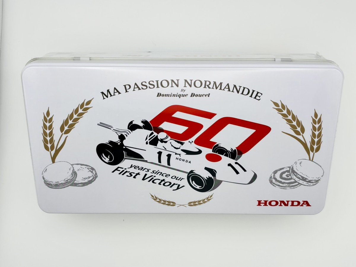 ドミニクドゥーセの店」で4月1日から販売される「HONDA 60周年記念