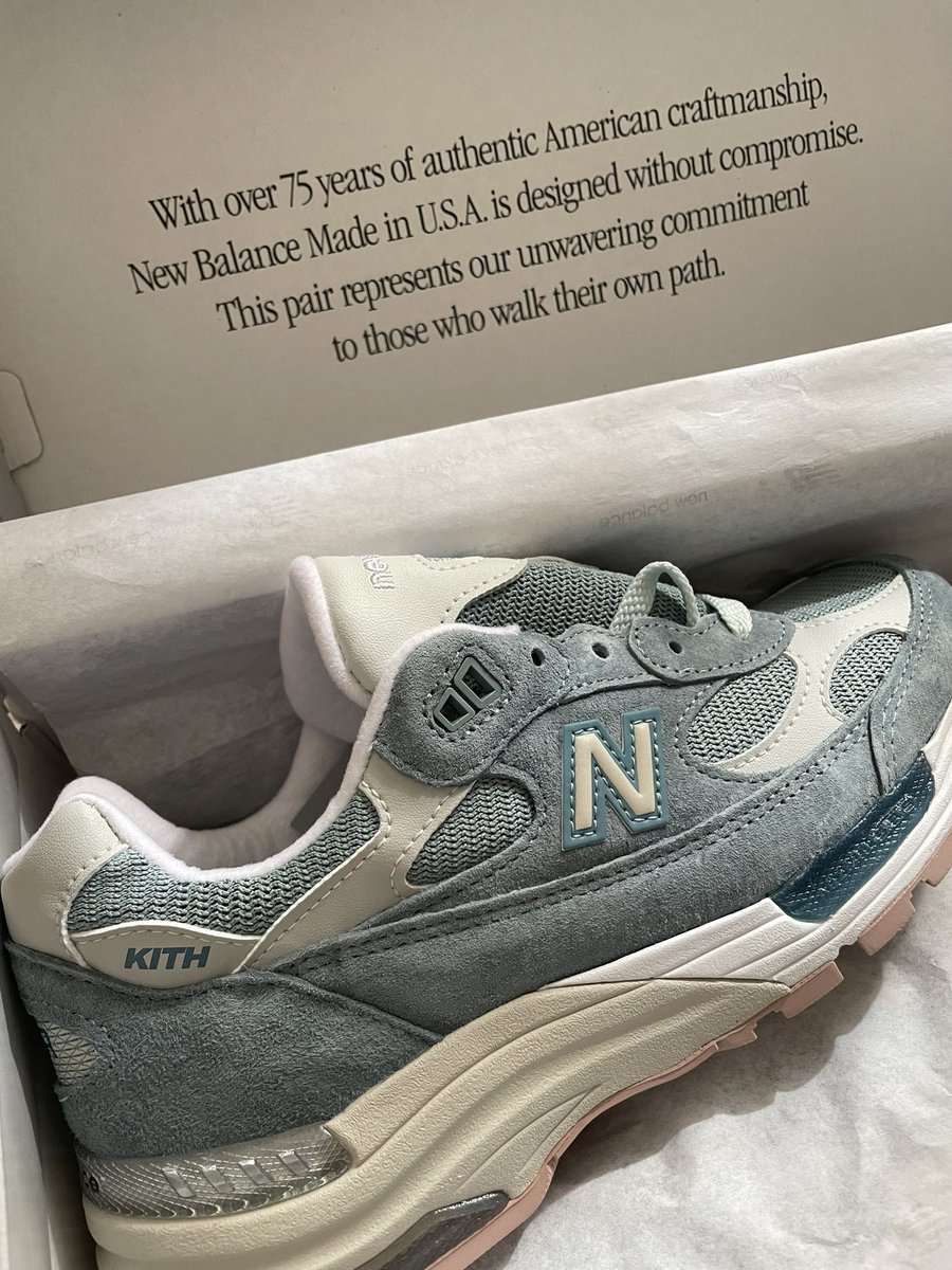 yoon102yoon's tweet photo. 待ってましたー🫶
#kith #newbalance #newbalance992 https://t.co/i5srkrXqXV