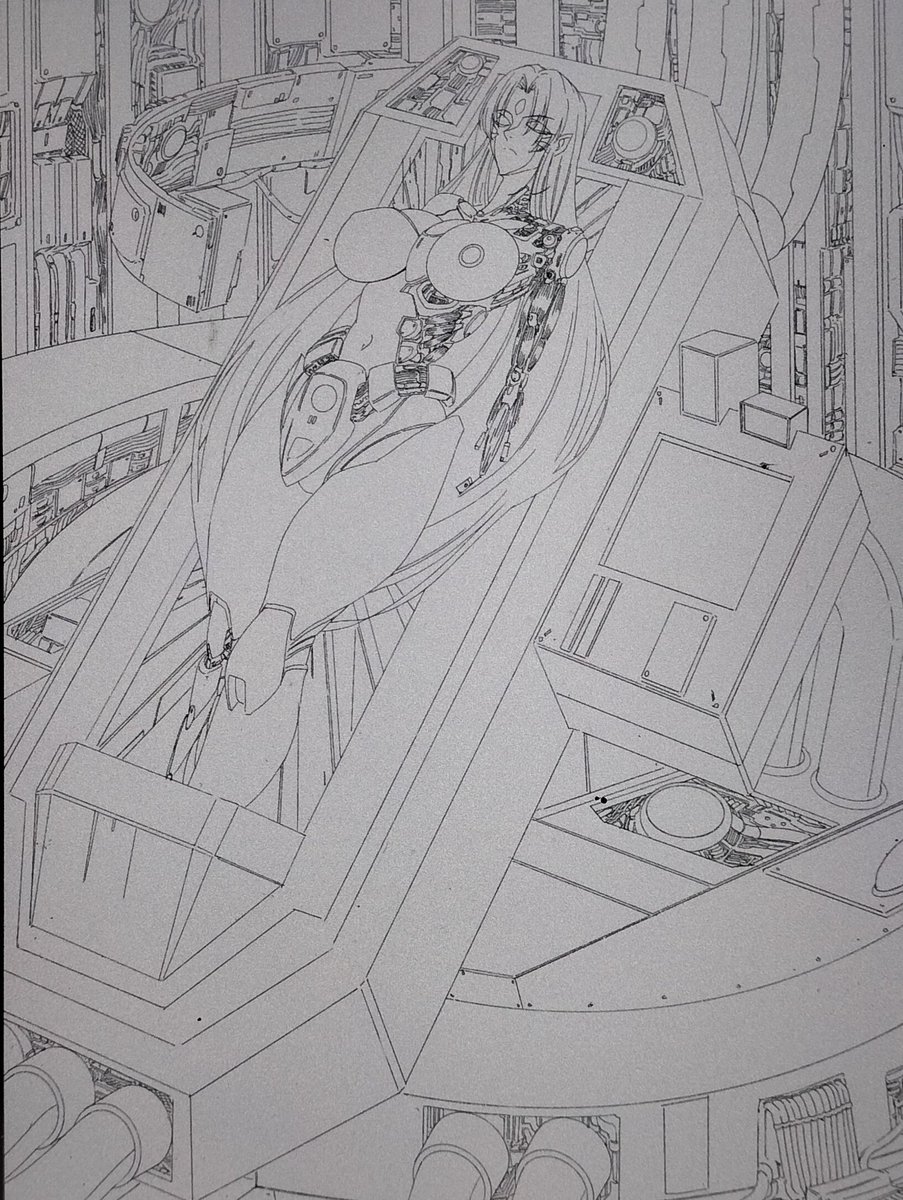 ディオンドラさんの線画です😊
塗りも終わって一晩置いたので修正がないかもう一度確認して今夜投稿させていただこうと思います🙇 