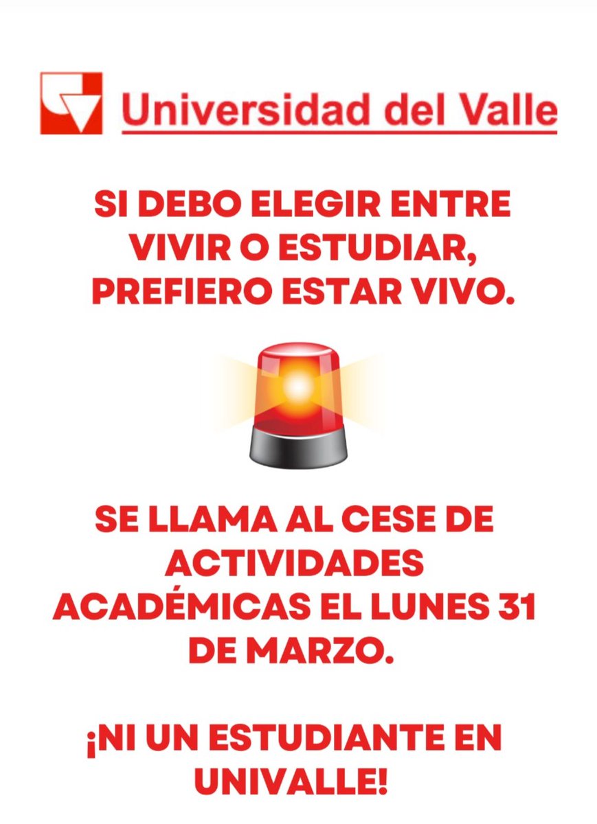 danteblue98's tweet photo. #SosBuenaventura #Univalle https://t.co/2M3EbB6FPc