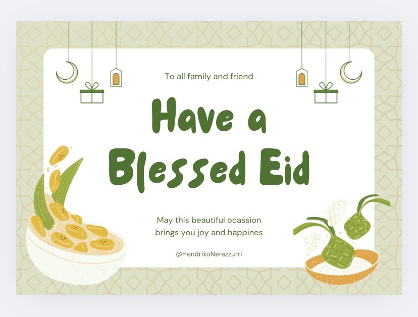 Eid Mubarak 2025 💚