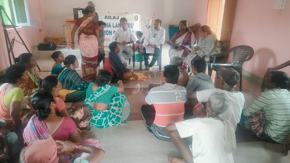 AilajHq's tweet image. 1/n AILAJ Andhra Pradesh Press release:

Take action against Golugonda Mandal Revenue Officers who are involved in abuse of power and corruption

 Based on a series of articles coming in the media on 29.3.25, representatives of AILAJ Fact Finding Committee visited old Mallampeta