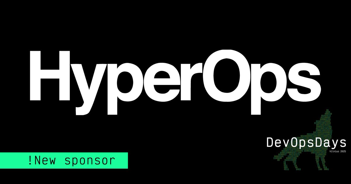 DevOpsDays Vilnius tweet media