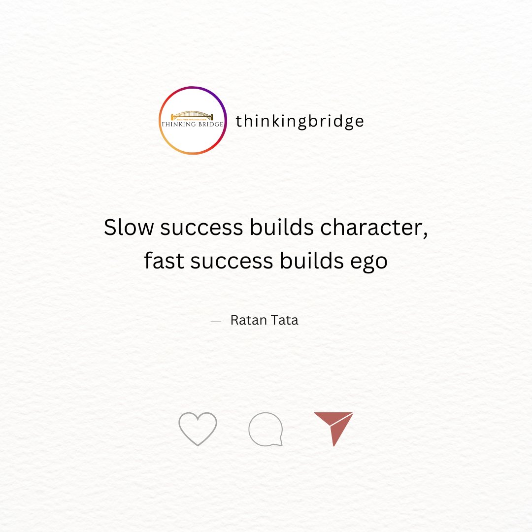 thinkingbridge_'s tweet photo. The slow road leads to real growth. Agree?

#thinkingbridge #mondaymotivation #motivation #motivationalquotes #icai #quotes #charteredaccountant #camotivation #ca https://t.co/SgGNz6bNzT