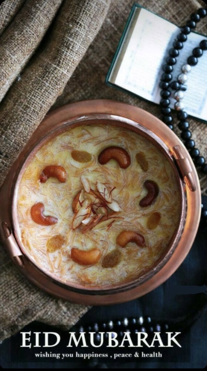 im_bashirshaikh's tweet photo. Eid Mubarak! This aromatic bowl of Sheer Khurma, a reminder of tradition and togetherness. May your Eid be filled with blessings, delicious food, and cherished moments with family. 🌙✨👨‍👩‍👧‍👦 #EidMubarak  #BlessedEid

                                           Bashir Shaikh https://t.co/x7czyjnYOg