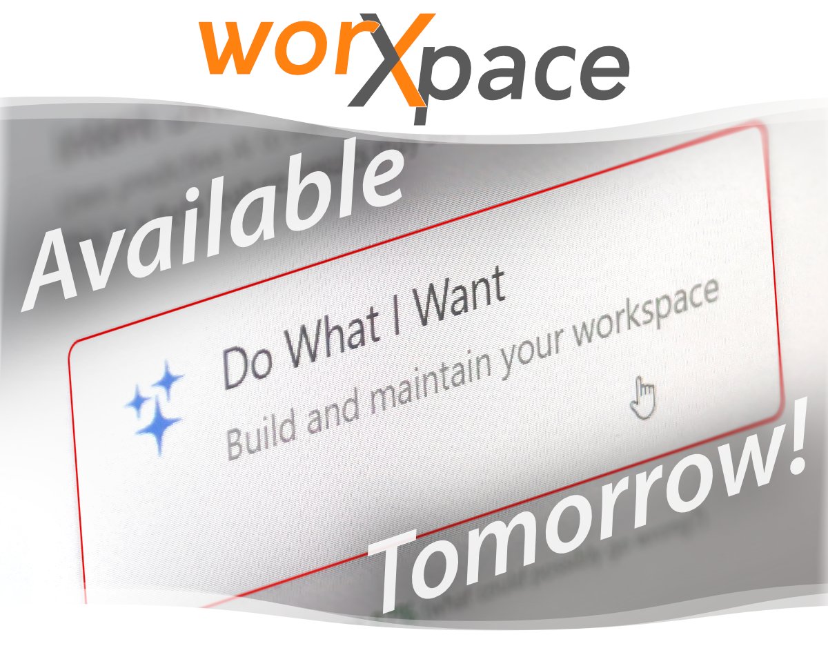 Appixoft's tweet image. Finally, the feature every IT admin has been waiting for: the “Do What I Want” button in worXpace. Powered by AI and perfected through extensive testing, Available tomorrow.

Curious how it works?👉lnkd.in/eK4VFfhq
#AppiXoft #worXpace #IntentDriven #ITManagement #AITech