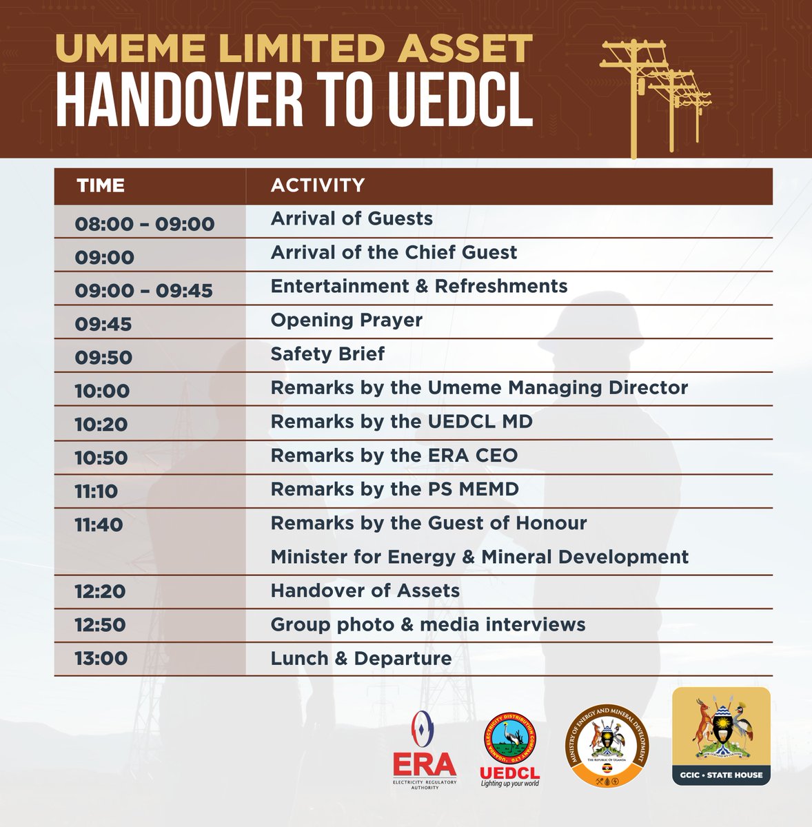 UgandaMediaCent's tweet image. As UMEME exits, what were your best experiences of their operation in Uganda? 👏 #TheBigSwitch