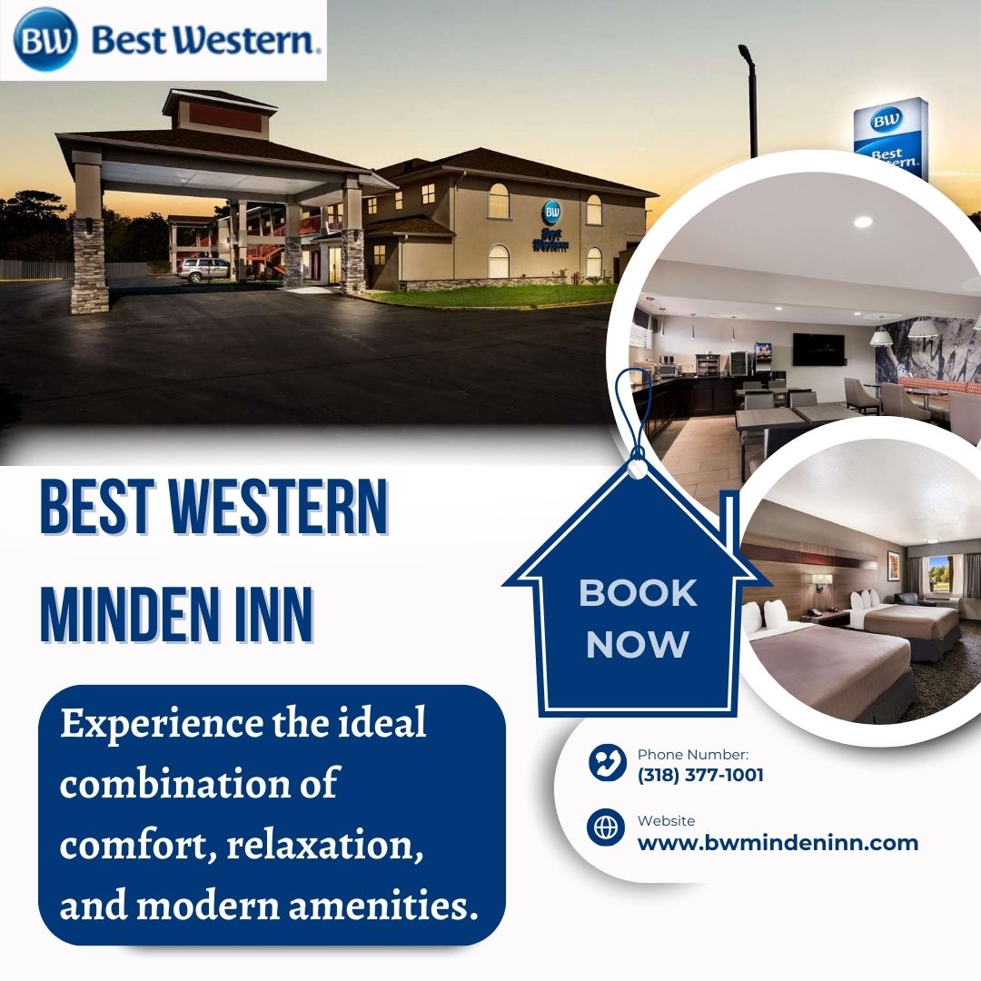 🏨 Comfort &amp; convenience await you in the heart of Cuero. Stay, relax, and enjoy the modern amenities!
📞 (318) 377-1001
🌐 bwmindeninn.com
#CueroStay #ModernComfort #ConvenientStay #RelaxInStyle #BookNow 🏨