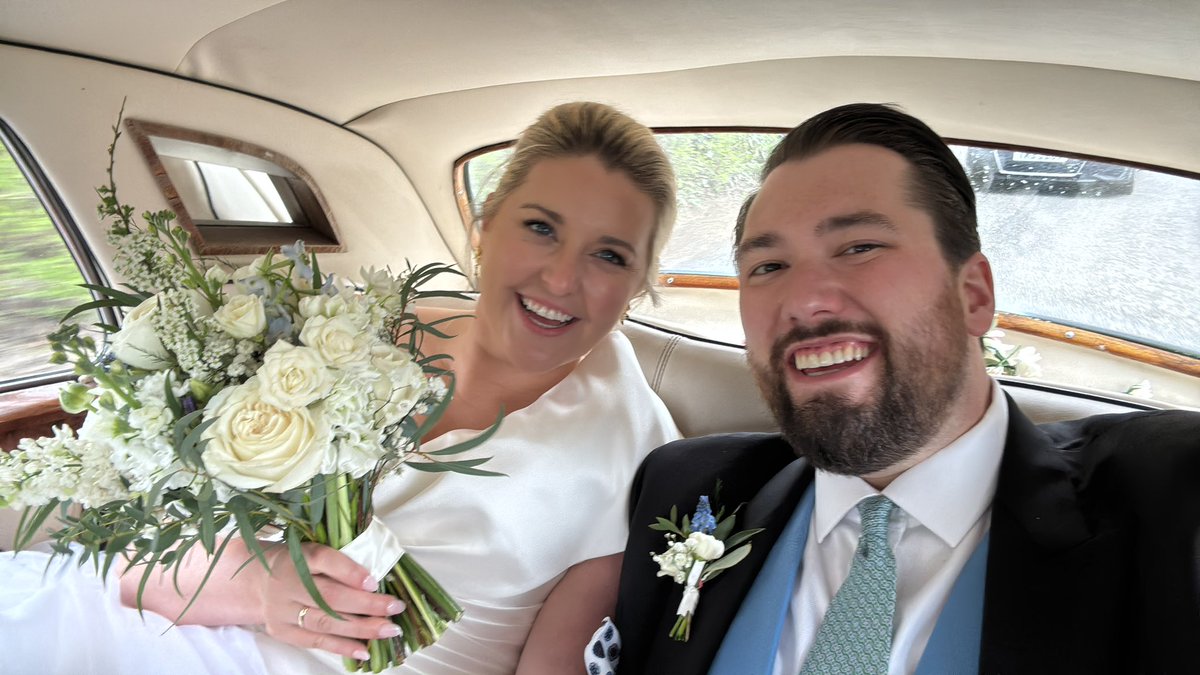 jamespriceglos's tweet image. It’s official in our covenant with the Lord, legal in the eyes of the law, and now gets the @POLITICOEurope imprimatur! Thank you to everyone for such lovely messages! I highly recommend meeting your soulmate and living happily ever after!