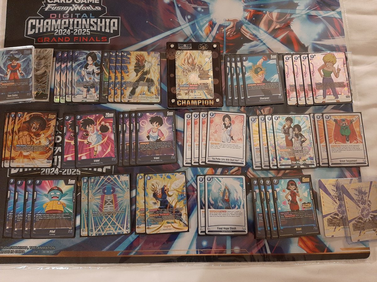 Se logro, gane el campeonato mundial (Grand Finals) del TCG Dragon Ball Fusión Word en Los Angeles.

1-0 janemba
1-0 Haloku 
1-0 Majin Buu
2-1 Haloku