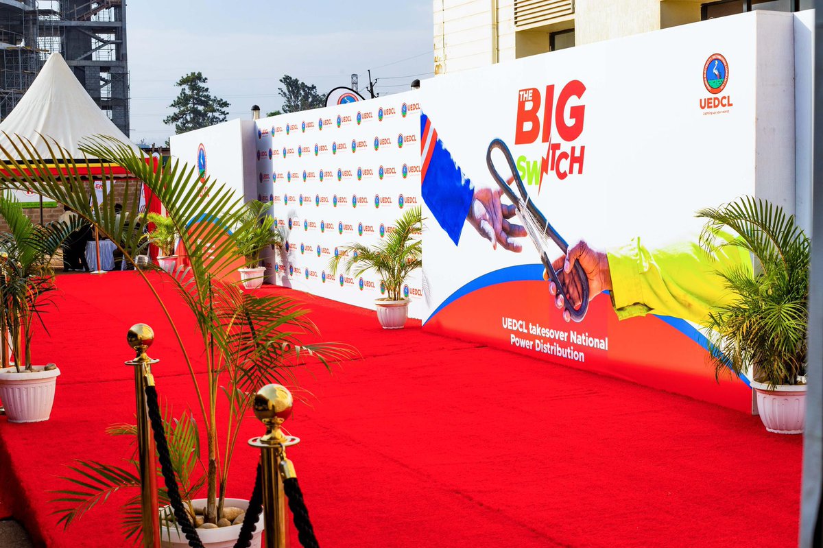uetcl's tweet image. Good morning from the @UmemeLtd Lugogo Office to witness #TheBigSwitch from UMEME to @UEDCLTD.