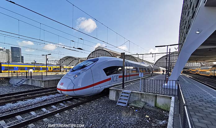 Travelling Amsterdam to Frankfurt? Check out our complete guide to the ICE International train which costs from just €38 one-way amsterdamtips.com/amsterdam-fran…