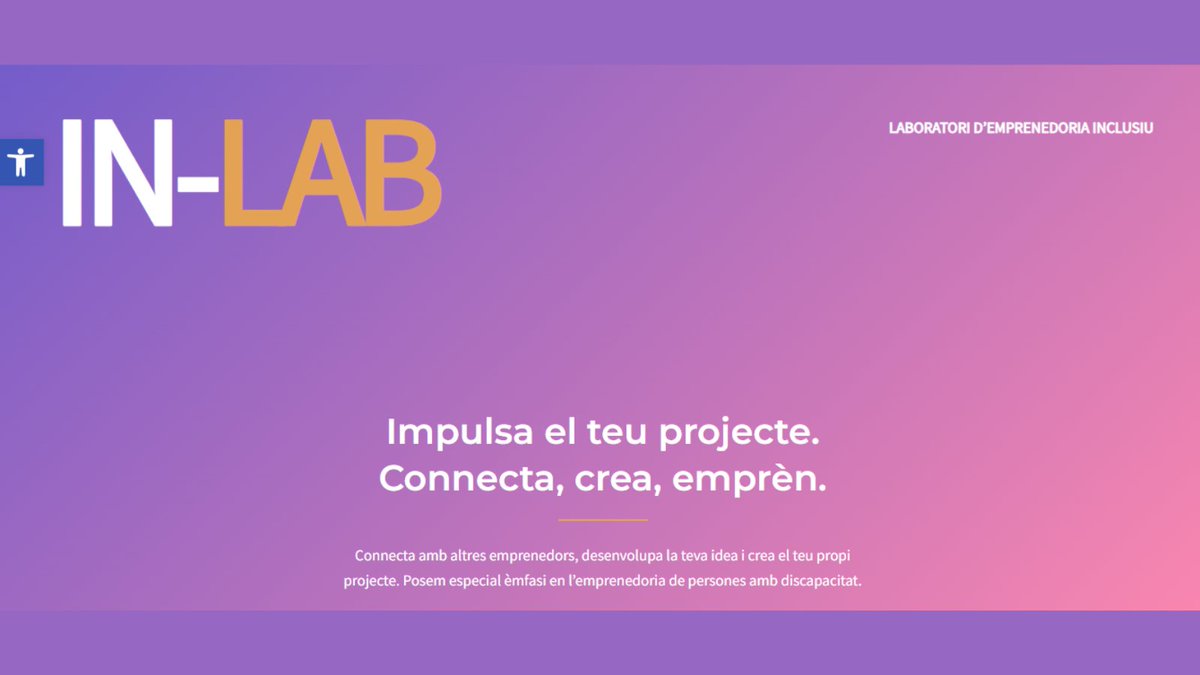 autonomsctac's tweet image. 🟠Participa a la Jornada d&apos;Emprenedoria In-LAB aquest divendres 4 d&apos;abril a la @UOCuniversitat 

🔌Connecta, crea i emprèn en un entorn inclusiu. 

😉Inscripcions gratuïtes obertes
👉 inlab.uoc.edu

#EmprenedoriaInclusiva #InLAB #UOC