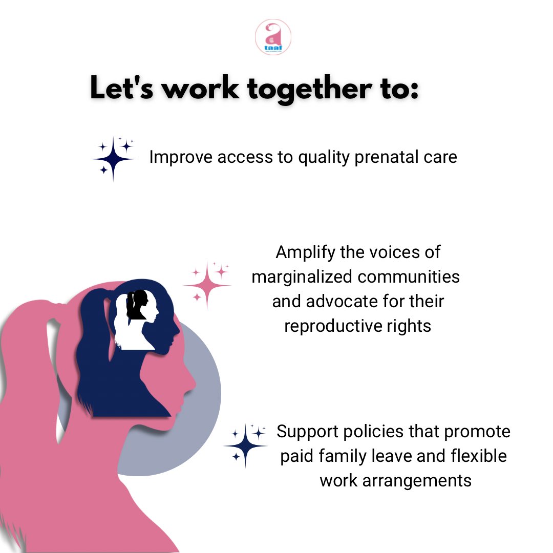 TAAFoundation's tweet photo. Maternal health encompasses the physical, emotional, and social well-being of women during pregnancy, childbirth, and the postpartum period. It’s a vital concern, as millions of women worldwide face significant health risks and disparities during this critical time. https://t.co/ylFTcAsKer