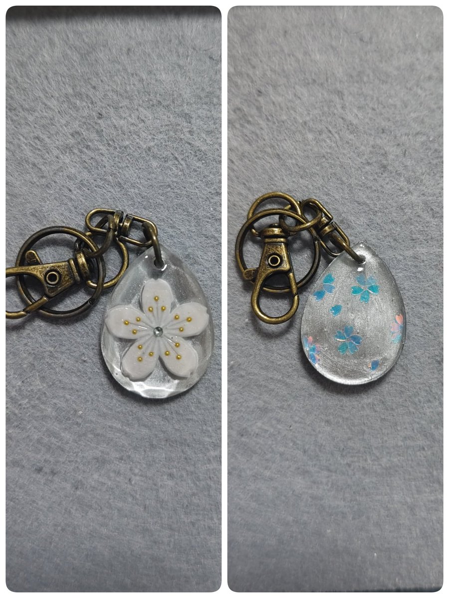 雪解けを待ちわびた山桜を宝石に✨
キラッと桜のホログラムが綺麗です🌸