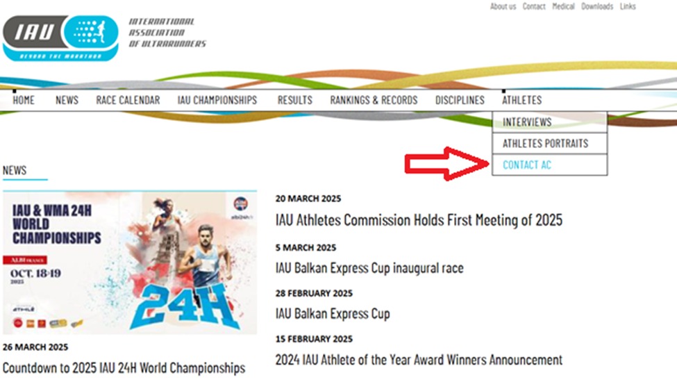 Engaging with the IAU Athletes Commission
IAU Athletes Commission is excited to share that athletes have the opportunity to send questions, feedback, and suggestions directly to the Commission via anonymous contact form on IAU website. 
iau-ultramarathon.org/engaging-with-…