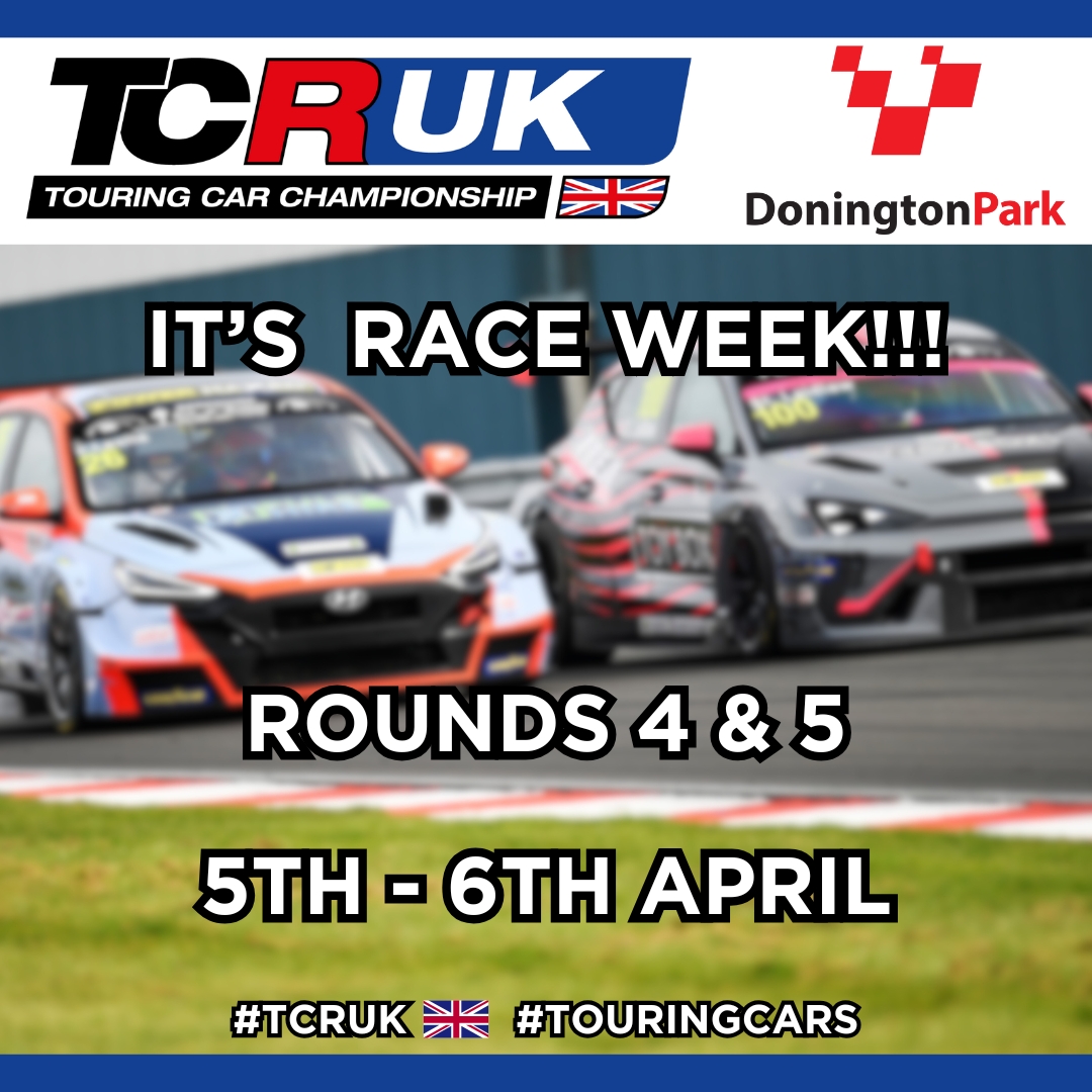 TCR UK (@tcrukofficial) on Twitter photo 🏆 DONINGTON PARK GP RACE WEEK 🏆
💥 It's Race Week 💥
Thats right, we're back at <a href="/DoningtonParkUK/">Donington Park</a> this weekend for rounds 4 & 5 of the 2025 season.
It's our first time back with <a href="/BritishGT/">🇬🇧 #BritishGT 🏁</a> since 2022!
#TCRUK 🇬🇧 #TouringCars 🏆 DONINGTON PARK GP RACE WEEK 🏆
💥 It's Race Week 💥
Thats right, we're back at <a href="/DoningtonParkUK/">Donington Park</a> this weekend for rounds 4 & 5 of the 2025 season.
It's our first time back with <a href="/BritishGT/">🇬🇧 #BritishGT 🏁</a> since 2022!
#TCRUK 🇬🇧 #TouringCars
