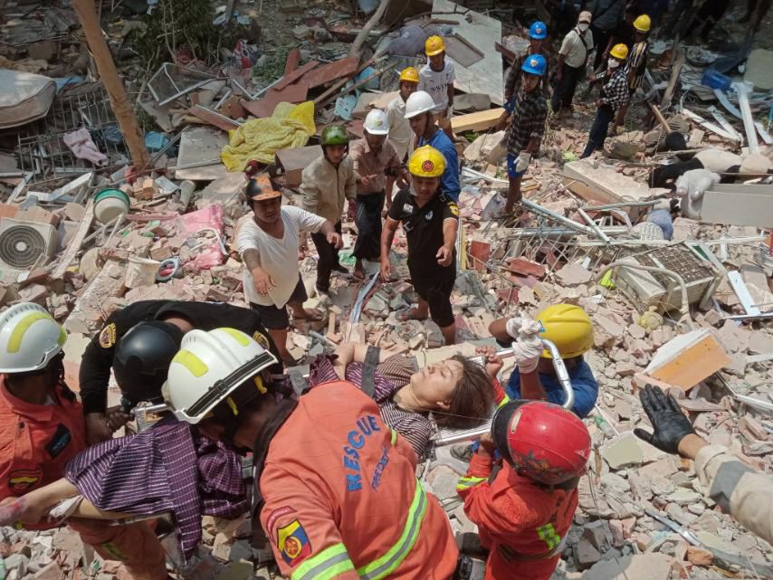 Hopes are dwindling for finding more people alive after Myanmar's devastating earthquake. Survivors, many with all they have taken away, now face a struggle to salvage and rebuild all they can in a war zone. #WhatsHappeningInMyanmar #MyanmarEarthquake