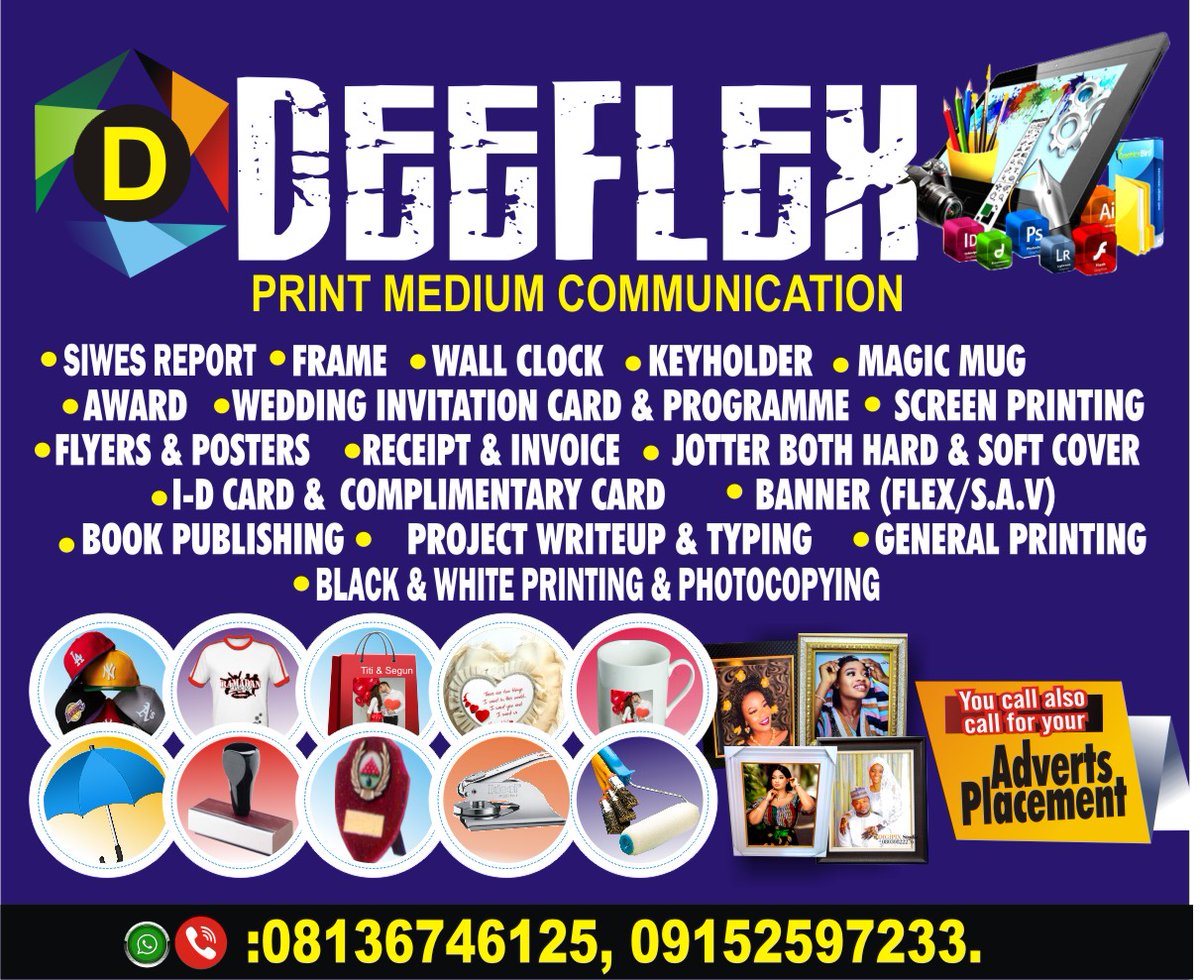 Deeflex Print - Sodiq Oguntoye tweet media