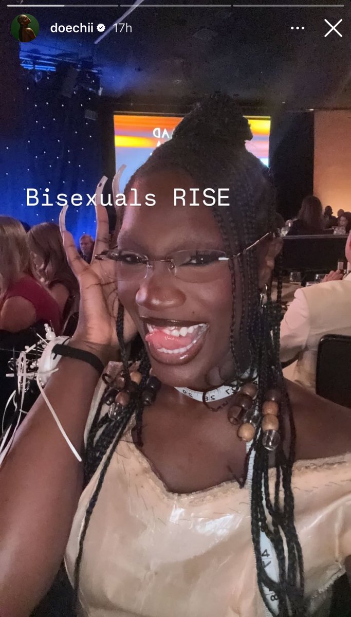 It truly makes me so happy to see Doechii being so vocal about her bisexuality and proud of it. It's so rare, this is the first time I've seen a bisexual celebrity be loud about their bisexuality in this way 🥹💖 Doechii, the bisexuals love you so much