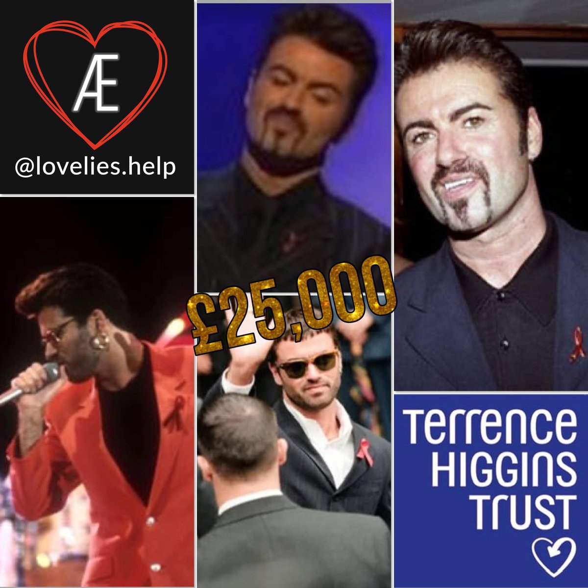 LoveliesHelp's tweet photo. PROJECT COMPLETE!
We have now reached our target of Β£25,000 raised for the Terrence Higgins Trust Direct service helping those newly diagnosed or anyone with questions.
#georgemichael
#lovelies4life π
#charityinmemoryofgeorgemichael
#lovelieshelp
#thtorguk
#thtchampions https://t.co/UvNNWHq5TW