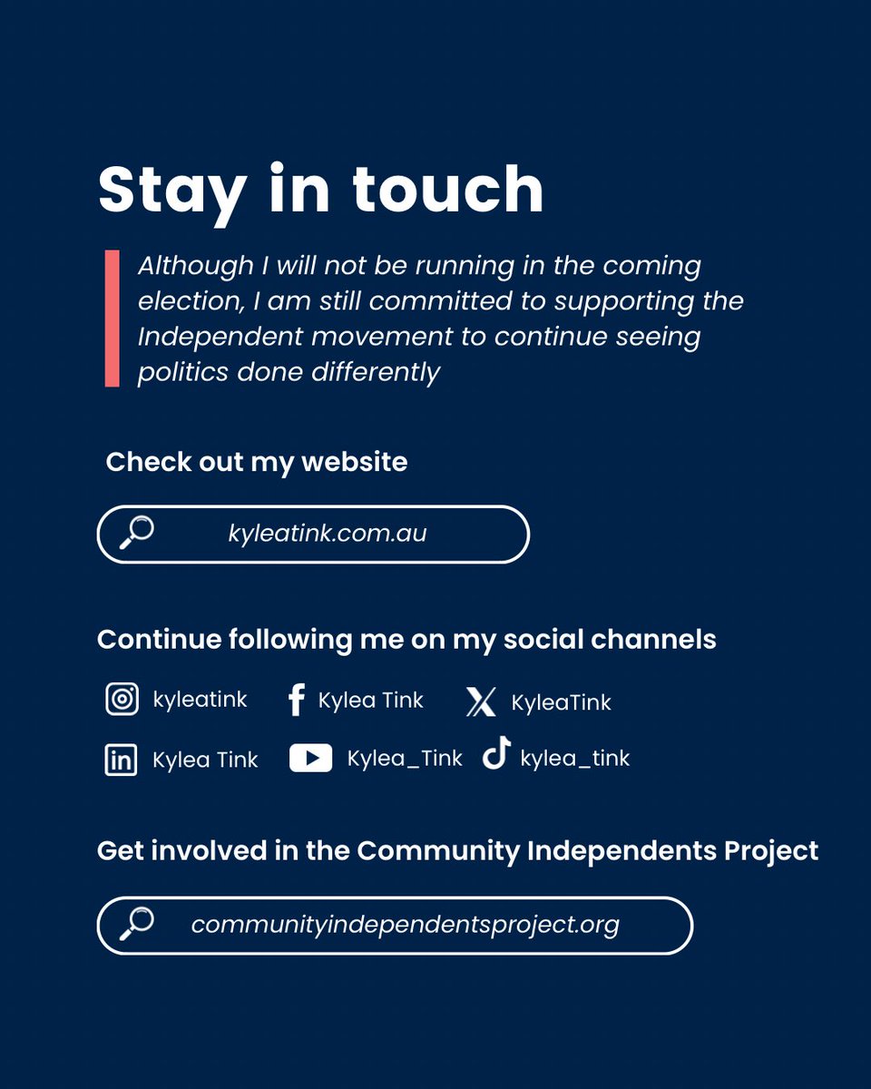 With the North Sydney electorate being abolished as of May 3rd, our Electorate Office will be operating in caretaker mode for the next few weeks.

Please have a look through the resources below, and reach out to your new electorate office for any assistance.