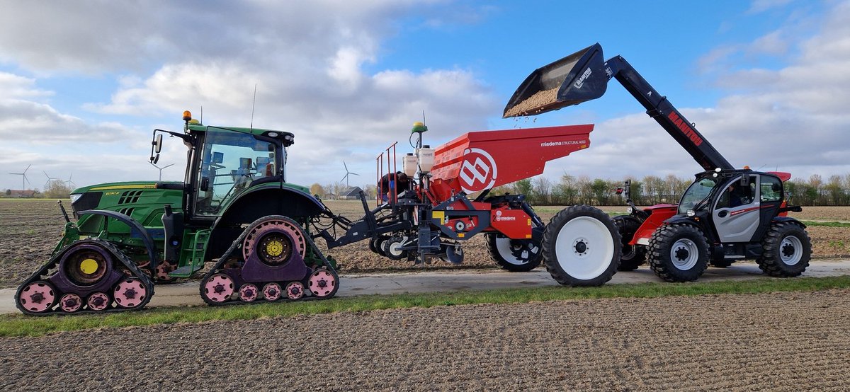 Mooi weer, mooi werk! 🥔🤠💯