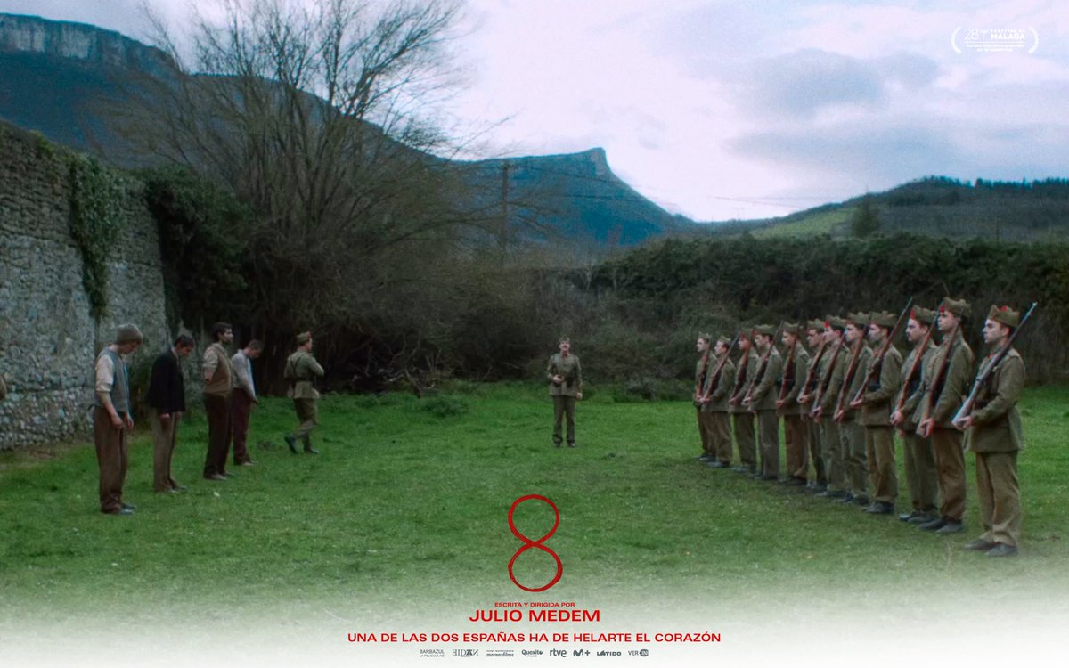 '8' habla del ciego y cruel cainismo, de las dos Españas. Pero también del reconocimiento del otro, de cómo el paso del tiempo ayuda a borrar la disputa heredada generación tras generación para que, por fin, llegue el necesario perdón ❤️‍🩹

YA EN CINES la nueva película de