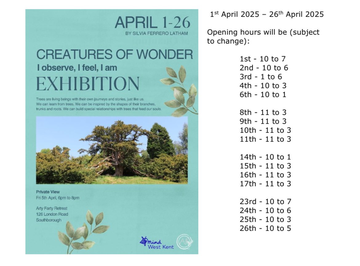 Jennifer Godfrey (@jennygodfrey19) on Twitter photo Silvia has her #Exhibition at <a href="/artyfartykent/">Arty Farty Retreat</a> and it’s well worth a visit. Her concept and application is incredibly interesting. Check it out!!! Silvia has her #Exhibition at <a href="/artyfartykent/">Arty Farty Retreat</a> and it’s well worth a visit. Her concept and application is incredibly interesting. Check it out!!!