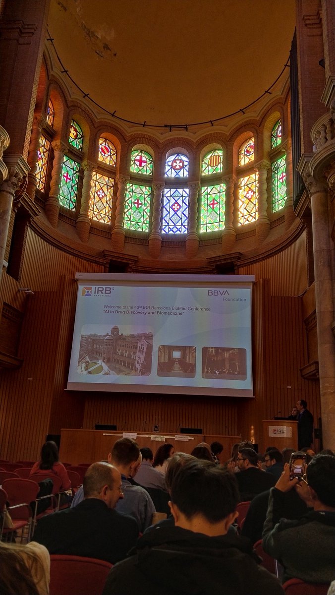 MarĂa Nuria Peralta Moreno (@peraltamnuria) on Twitter photo It's a great pleasure for me to attend the "AI in Drug Discovery and Biomedicine" IRB BioMed Conference in such a beautiful scientific environment and placement. Let's do Science! 💊🖥️
<a href="/IRBBarcelona/">IRB Barcelona</a> It's a great pleasure for me to attend the "AI in Drug Discovery and Biomedicine" IRB BioMed Conference in such a beautiful scientific environment and placement. Let's do Science! 💊🖥️
<a href="/IRBBarcelona/">IRB Barcelona</a>