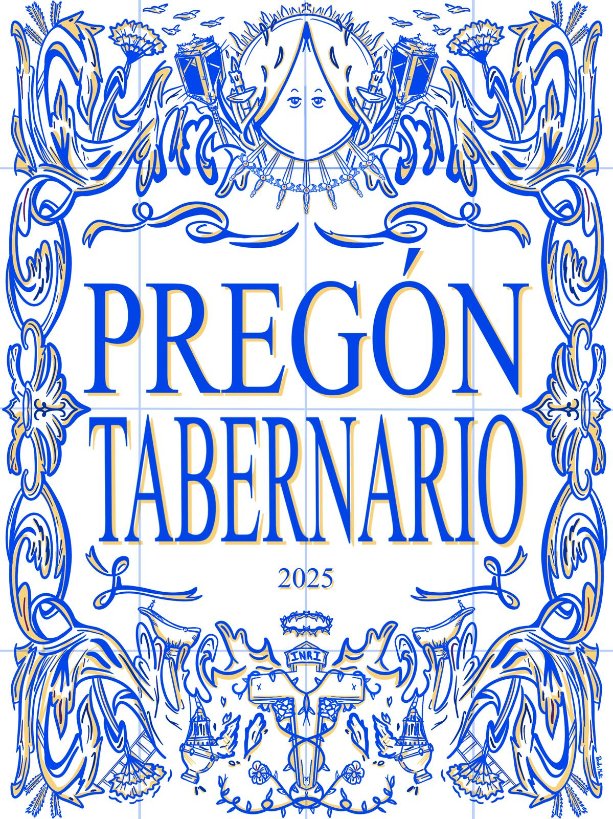 📝II Pregón Tabernario
(D. José Andrés Cabrerizo)

🗓️ 31 de marzo
🕣 20:30 horas

📍Taberna Calderón