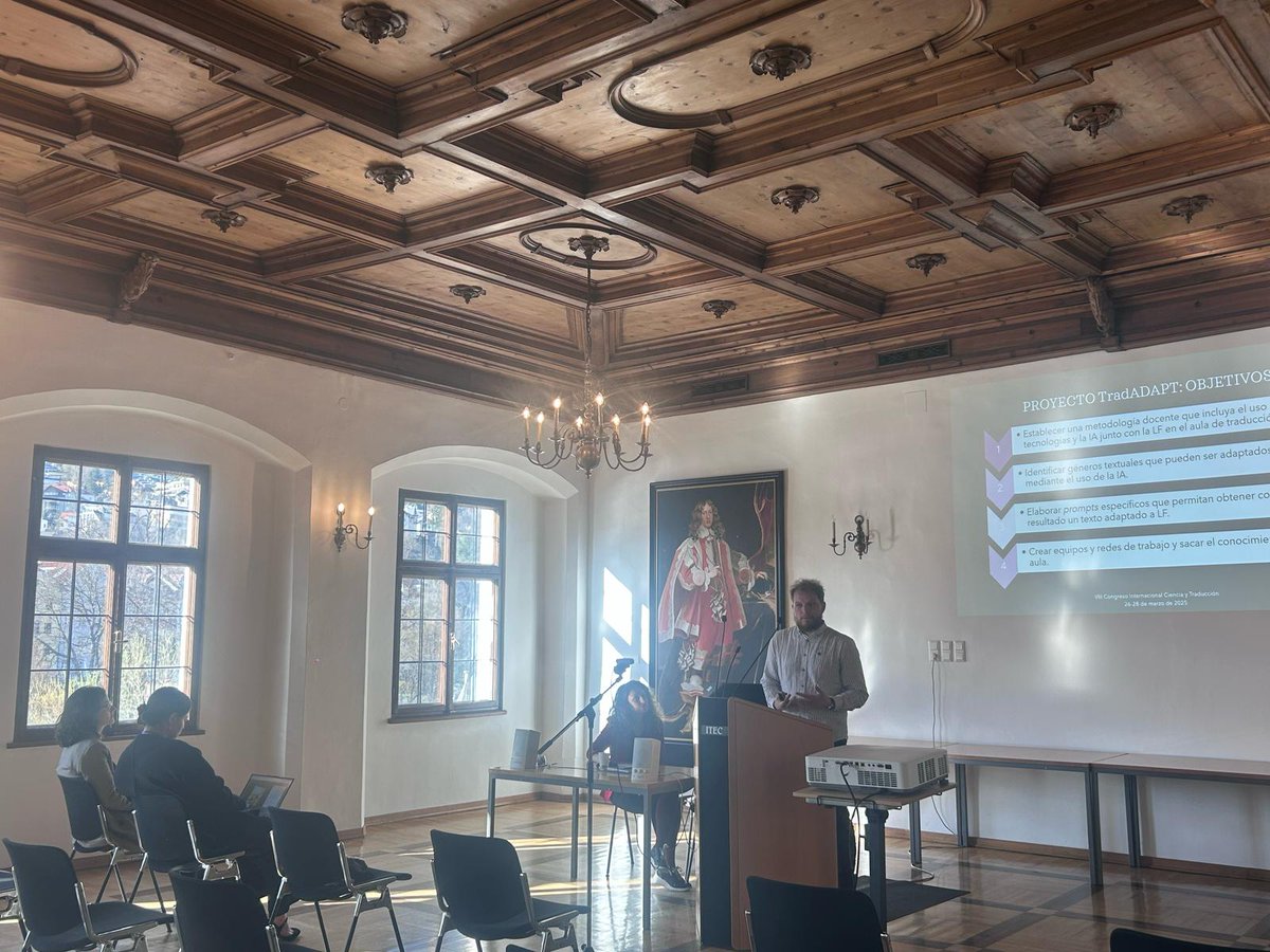 CITTAC (@cittac_uva) on Twitter photo 📚 La segunda jornada del <a href="/UCOCyT/">Congreso Ciencia y Traducción</a> 2025 nos dejó la comunicación de <a href="/jaimecarnicer/">jaime carnicer</a> e <a href="/isawtever/">Isabel Peñuelas</a>, titulada «¿La Lectura Fácil como parte de los estudios de Traducción e Interpretación? Opinión de los estudiantes».
#CyT25 #LecturaFácil #Traducción #UVa #CITTAC 📚 La segunda jornada del <a href="/UCOCyT/">Congreso Ciencia y Traducción</a> 2025 nos dejó la comunicación de <a href="/jaimecarnicer/">jaime carnicer</a> e <a href="/isawtever/">Isabel Peñuelas</a>, titulada «¿La Lectura Fácil como parte de los estudios de Traducción e Interpretación? Opinión de los estudiantes».
#CyT25 #LecturaFácil #Traducción #UVa #CITTAC
