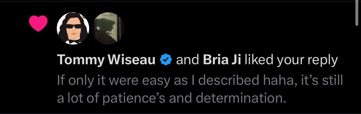 Absolutely wild😳😳 the legend liked my tweet!