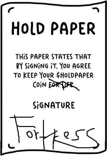 donralexander's tweet photo. Bought and signed the #HoldPaper https://t.co/VQe0yMhXWD