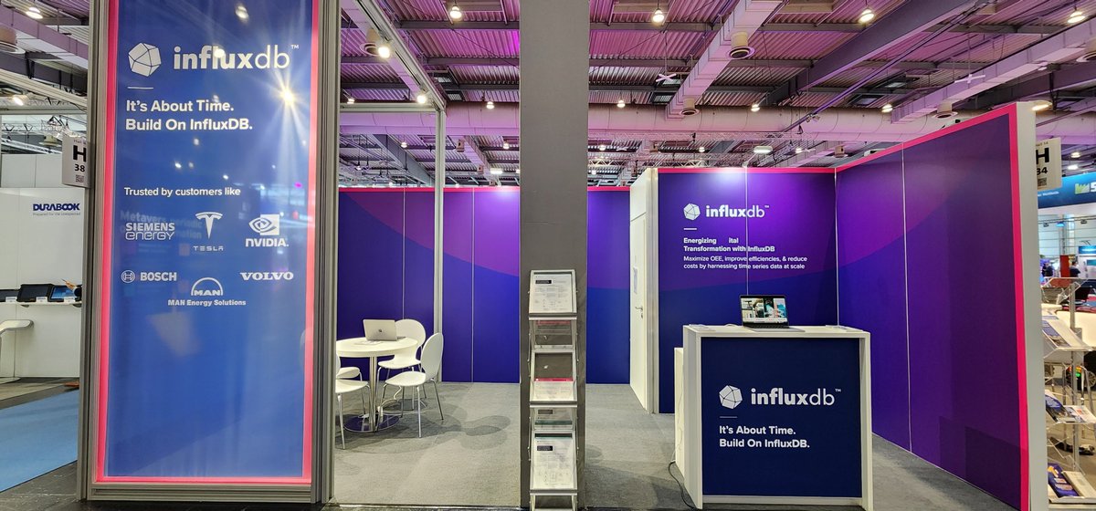 quorralyne's tweet image. Come visit me at the @InfluxDB booth at @hannover_messe in Hall 14 booth H38. We&apos;ve got all week to chat #timeseriesdata and give some swag out at the #IIOT event of the year!