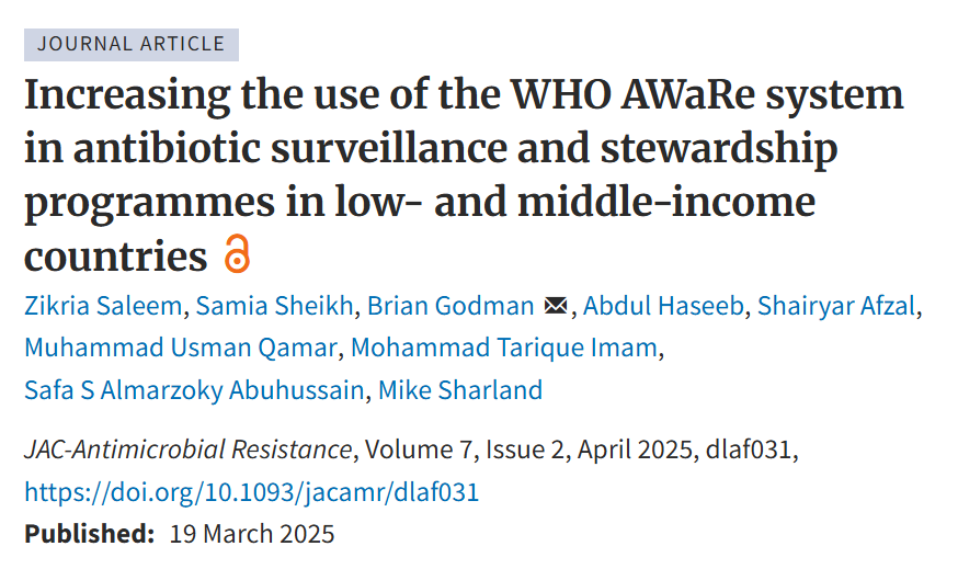 Int. Centre for Antimicrobial Resistance Solutions tweet media