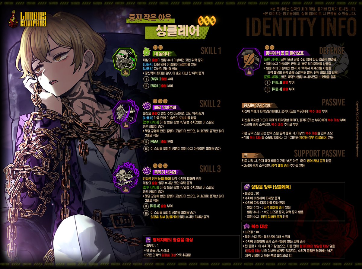 2025.04.03 (KST) 신규 인격 특정 추출 / 新規人格特定抽出 / New