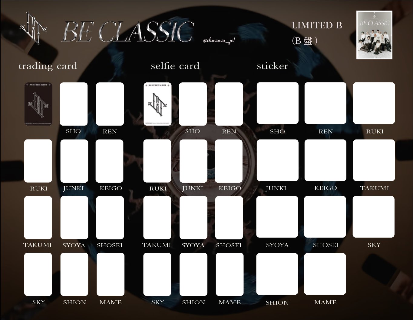 JO1過去トレカ ｶﾎﾞﾁｬ on X: 